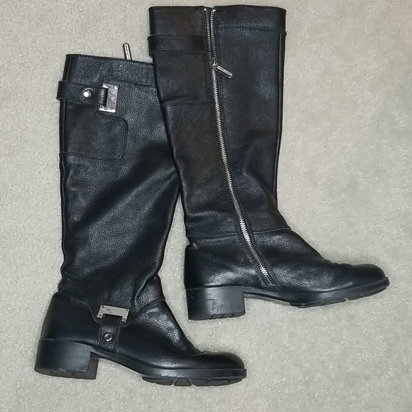 Ellen Tracy black riding boot size 6 - Picture 2 of 9